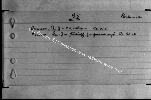 FR BROWNES INDEX